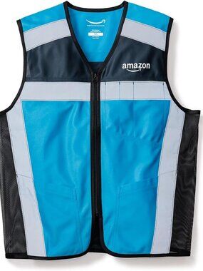 Amazon Delivery Driver Vest + Beanie Set, XS/S